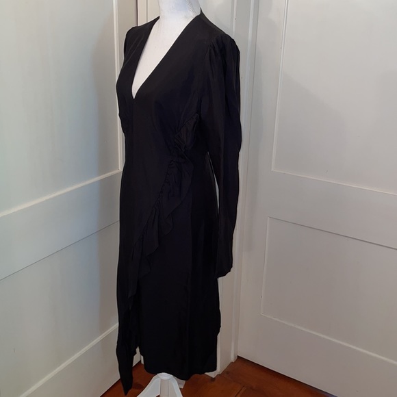 By Malene Birger Black Midi Dress - Picture 3 of 14
